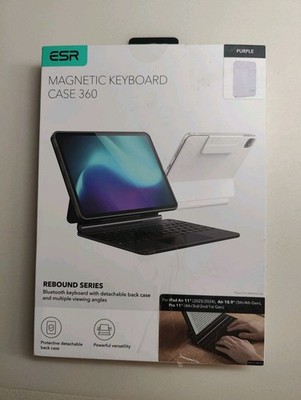 ESR Rebound Keyboard Case For iPad Air 11'' (M3/M2), Air 10.9'' 5/4, Pro 11'' 4/3/.