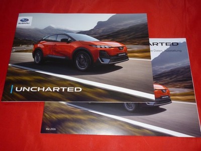 SUBARU Uncharted 58 77 FWD AWD Trend Active Platinum Prospekt + Preisliste 2026