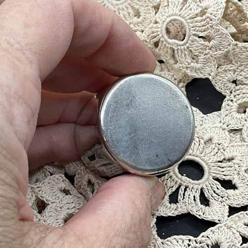 Sterling Silver Denmark Stamp Roll Container - Picture 4 of 7