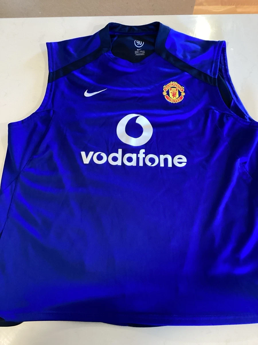 Nike Blue Manchester United International Club Soccer Fan Apparel
