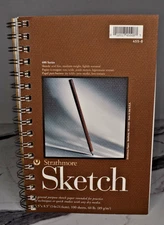 Strathmore Sketch Book - 5.5x8.5in - 400 Series - Acid Free - 60lb 100 Sheets