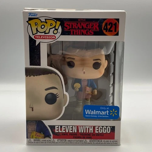 Funko POP TV Stranger Things Eleven with Eggo Bloody Nose #421 *Box Damage Read*