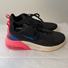 Nike Air Max Motion 2 Black Hyper Pink Women Size 8.5 Running Gym Workout Shoe