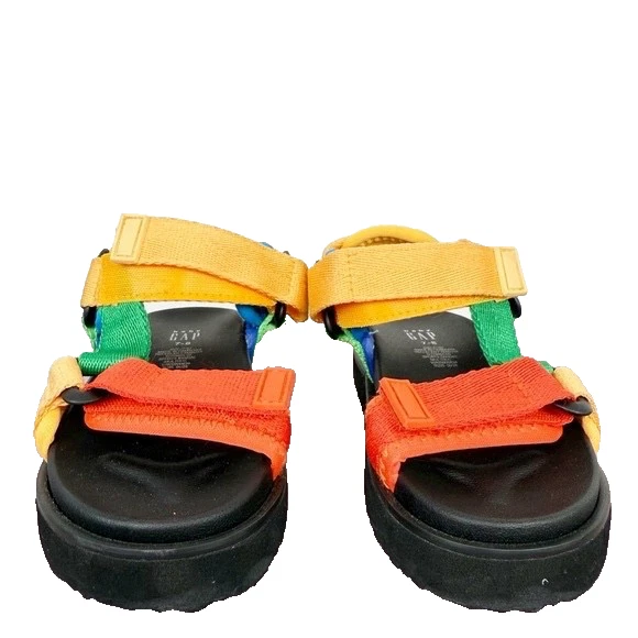 Sandalias GAP multicolores unisex para niños pequeños talla 7-8 Foto 2 de 4