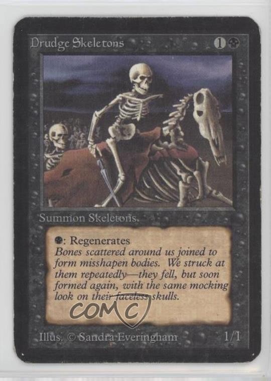 Drudge Skeletons Magic: Limited Edition Alpha 1993