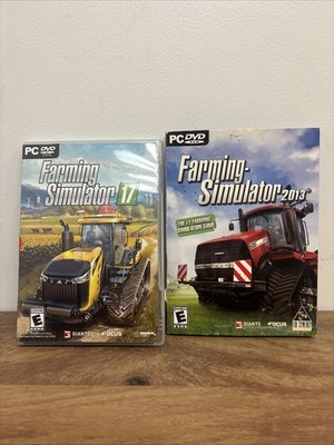 Farming Simulator 2013, 17 Lot PC DVD ROM Video Game Simulation Giants Software