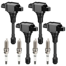 Set 4 Bobine Accensione e Candele Adattabili 2007 2008 2009 2010 2011 201...
