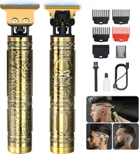 Professional Hair Trimmer Cordless Rechargeable Beard Trimmer Hair Clippers