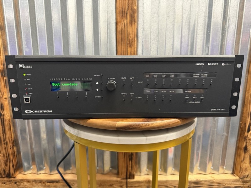 Crestron DMPS3-4K-350-C 4K DigitalMedia Presentation System AV Processor