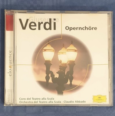 GIUSEPPE VERDI Opernchöre CLAUDIO ABBADO Chor u. Orchester Mailänder Scala,  TOP