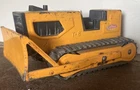 New Listingvintage 1970s Tonka T-6 pressed steel bulldozer Original Paint Lever Works