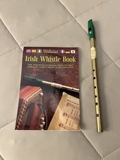 Vintage Waltons Irish Tin Whistle With Book Key Of D