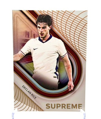 Declan Rice Supreme England 19/19 Futera Platinum World 2025 