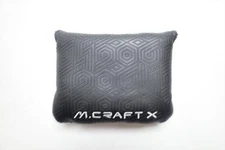 Mizuno Golf M Craft X Black Small Square Mallet Putter Headcover 2025 HA14-11-23