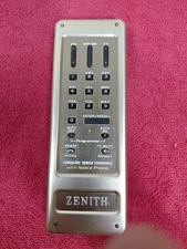 Zenith Infrared Computer Space Command TV Remote Control Tested Works 
