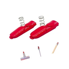 2 Pack Cleaner Head Clip Latch Tab Button with Spring Replacement for Dyson V...