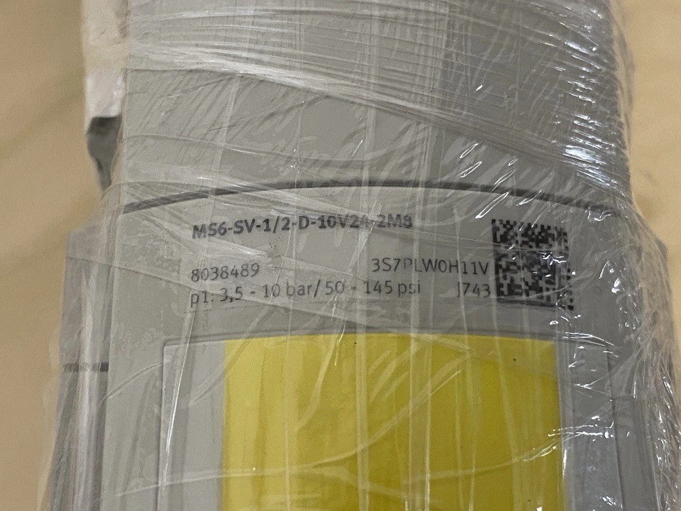 FESTO MS6-SV-1/2-D-10V24-2M8 Safety Release Valve 59-145 Psi NEW - Image 3 of 4