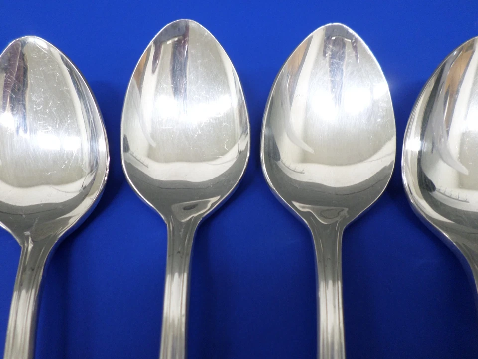 6 - S8Y2 Hojas SORI YANAGI Marciano Plateado 18-8 Acero Inoxidable Japón CUCHARADITAS Foto 3 de 4