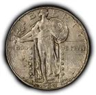 1930 25c Standing Liberty Silver Quarter - AU - SKU-Y6807