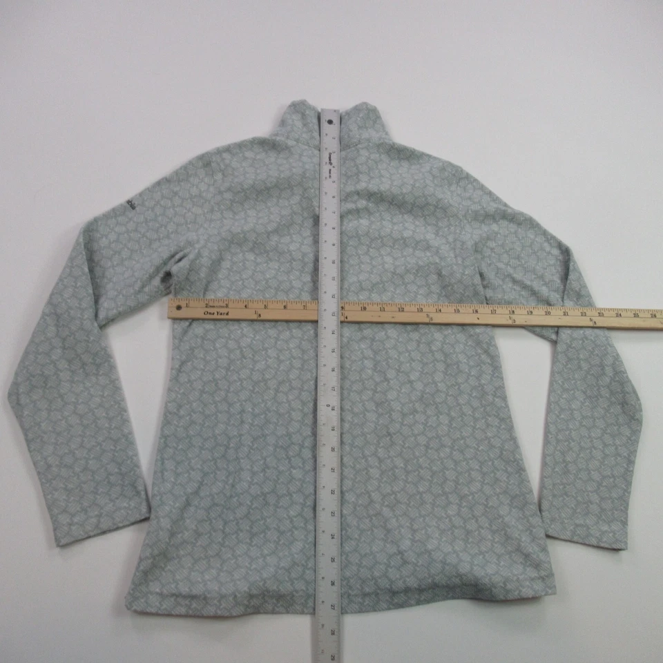 Suéter Columbia Mujer Mediano Manga Larga Cuello Alto 1/4 Cremallera Foto 4 de 4