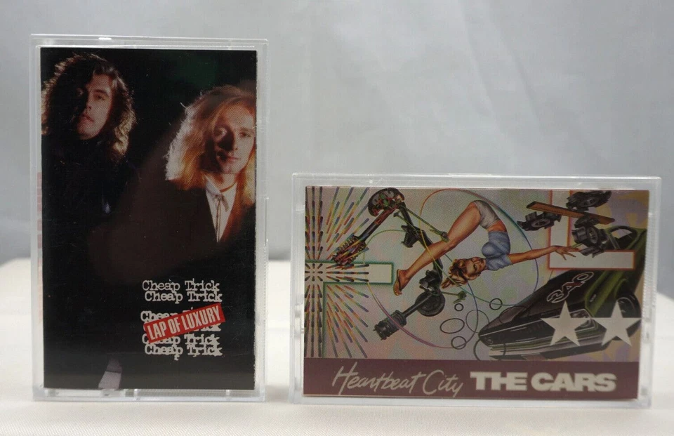 Cheap Trick The Cars Men At Work Vintage Rock/New Wave Cassette Tape Lot x6 - Image 3 of 4