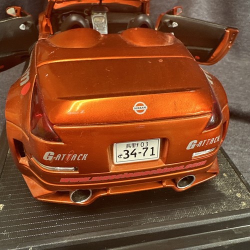 Muscle  Machine NISSAN Convertible 1/18 scale diecast ORANGE Nism Advan - Picture 8 of 19