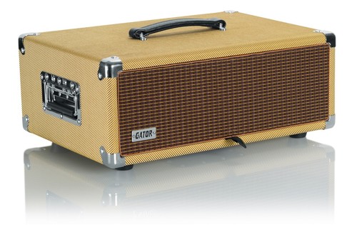 Gator Cases Retro Series Vintage Amp Rack Case; 3U Tweed (GR-RETRORACK-3TW) - Picture 1 of 7
