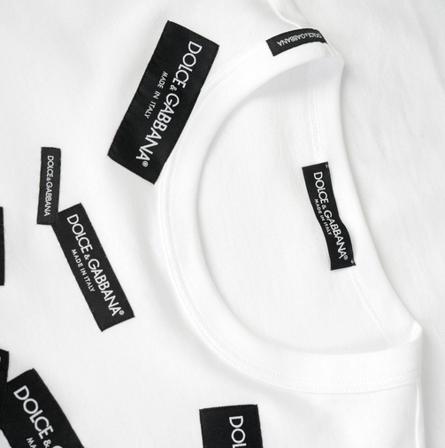 Dolce & Gabbana D&G Labels T-shirt - White | eBay UK
