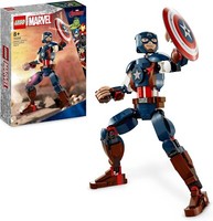 Lego 76258 Marvel Captain America Baufigur, Superheld Mit Schild, Avengers