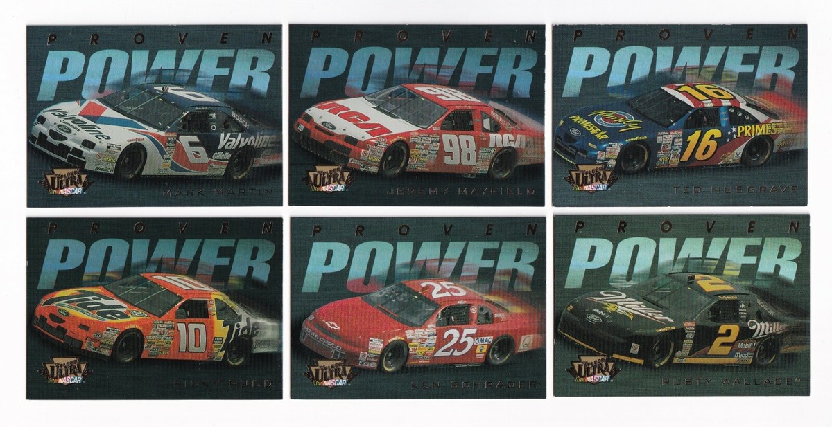 1996 Ultra Update PROVEN POWER #2 Dale Earnhardt Sr.-Straight to