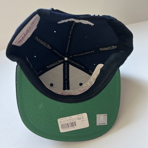Cappello Berretto Mitchell & Ness Team Ground 2.0 Snapback New Orleans Jazz Snapback Blu - Foto 7 di 12