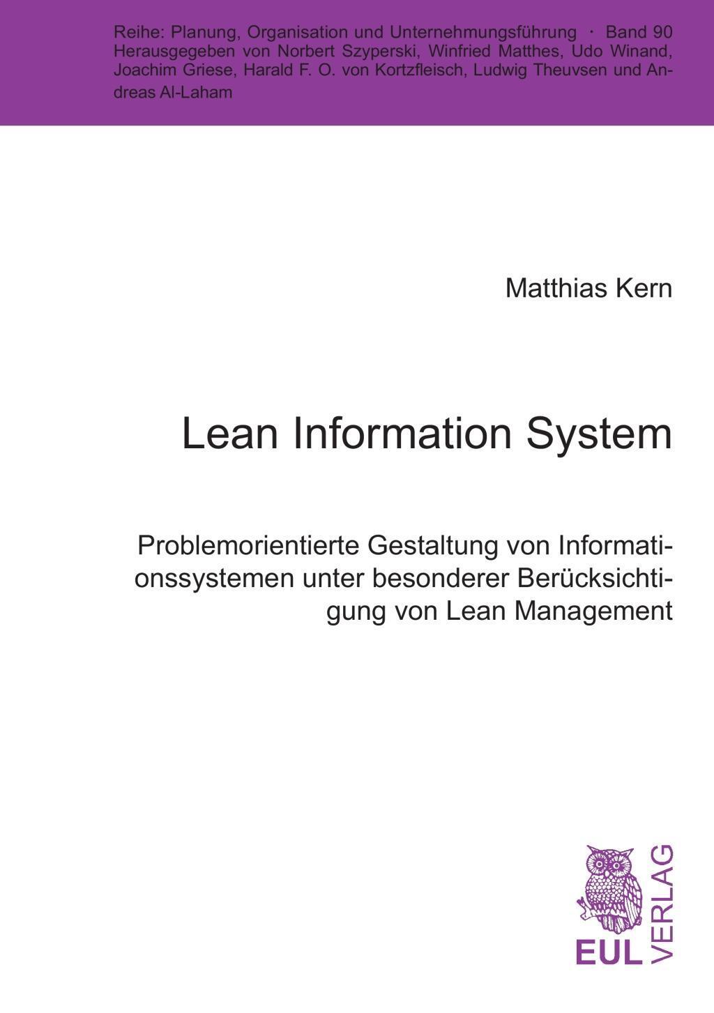 Thumbnail - Lean Information System | Buch | 9783899361414