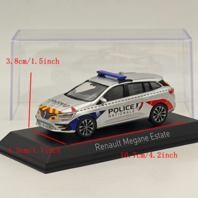 1/43 Norev Megane Estate 2022 Police Nationale CRS Diecast Model