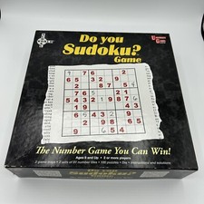 Do You Sudoku? Game University Games 2005 Made In USA CIB