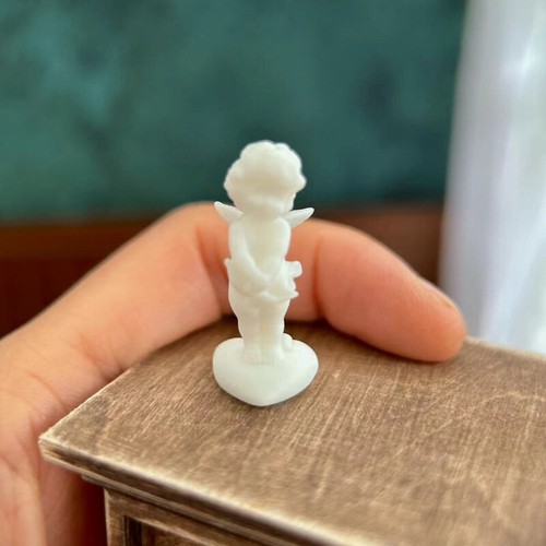 1/12 Scale Dollhouse Miniatures Accessorie Vintage Angel Desktop Ornaments Decor - Picture 4 of 13