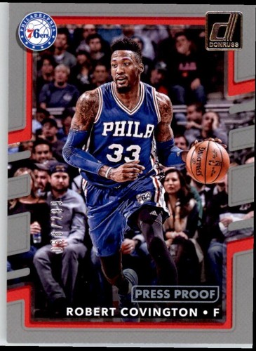 2017 Panini Donruss Basketball Press Proof Silver Robert Covington #111