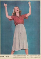 1937 MITZI GREEN  Vintage Print   A SONG HIT OF THE YEAR    THE LADY IS A TRAMP