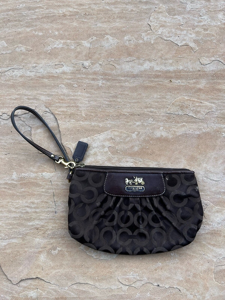 バッグ Vintage Coach Accessory Pouch Signature Vintage Coach Signature Accessory Pouch（Coach Signature One