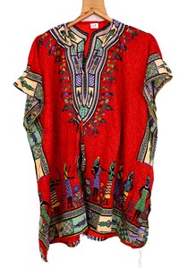 african print kaftan