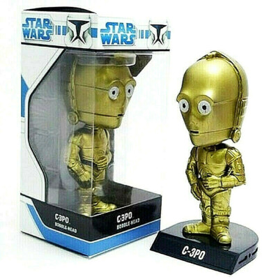 Star Wars C-3PO Bobble Head 16Cm Funko Wacky Wobbler 830395083506