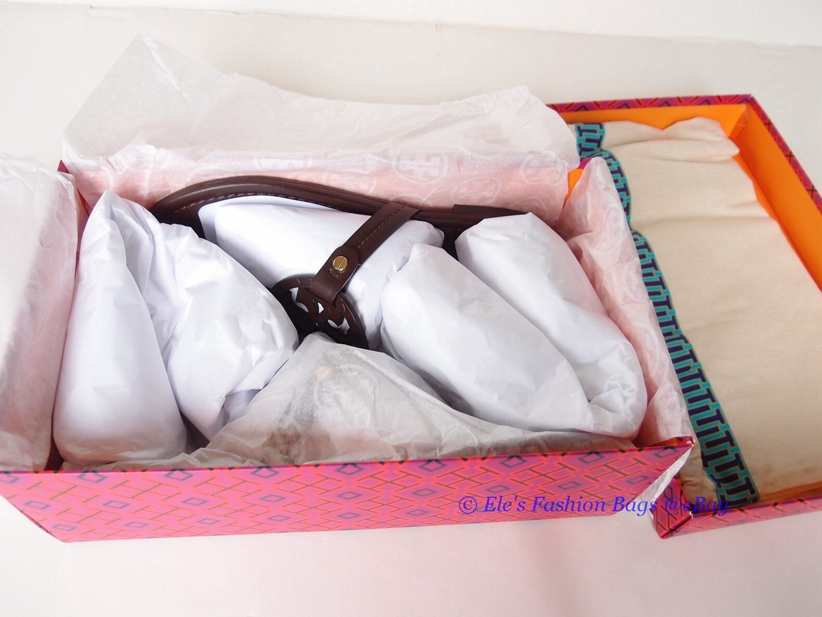 tory burch miller sandals chocolate brown