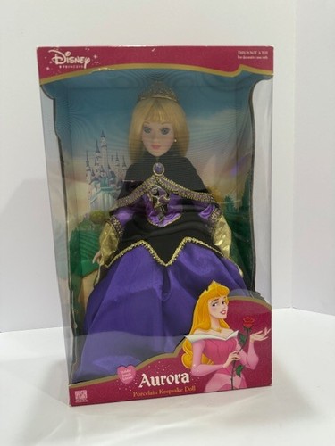 2002 Disney Princess Brass Key Porcelain Keepsake Dolls NIB -set of 3 - Picture 4 of 10