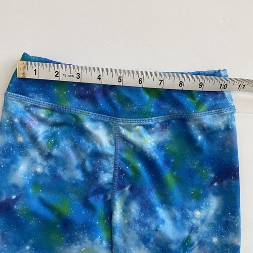More Than Magic Girls Leggings Galaxy Blue Multicolor Size M 7/8 EUC! - Picture 5 of 9