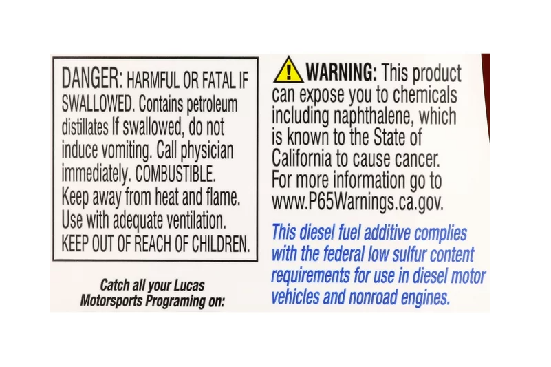 Lucas Oil 10866 AntiGel Cold Weather Diesel Automotive Additive 64 fl. oz. eBay