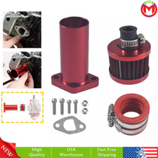 PWK 24mm Intake Manifold Pipe Adapter Kit For Predator 212cc 224cc 196cc 200cc