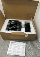 Honeywell MB4-BATSCN07 4-Bay Battery Charger for 8690i Mobile Scanners, Black