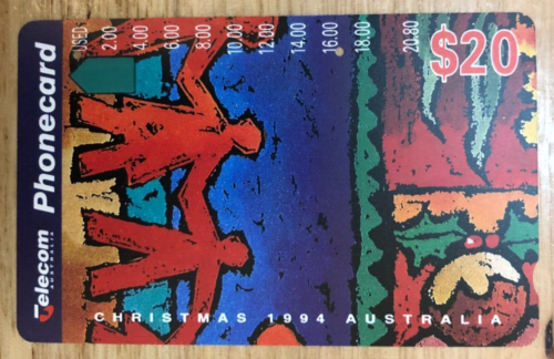 $20 Telecom Phonecard Christmas 1984   BB5 - Picture 1 of 2