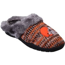 Cleveland Browns NFL Women s Peak Slippers Size XL 11/12 , New With Tags