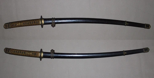Antique WWII Japanese Sword Kai-Gunto Naval Landing Katana Takayama Forge! Read - Picture 11 of 14