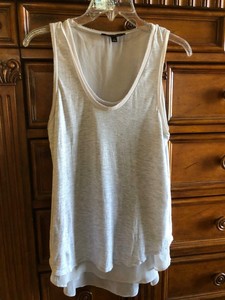 banana republic high low hem top